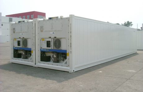 refrigerated new containers